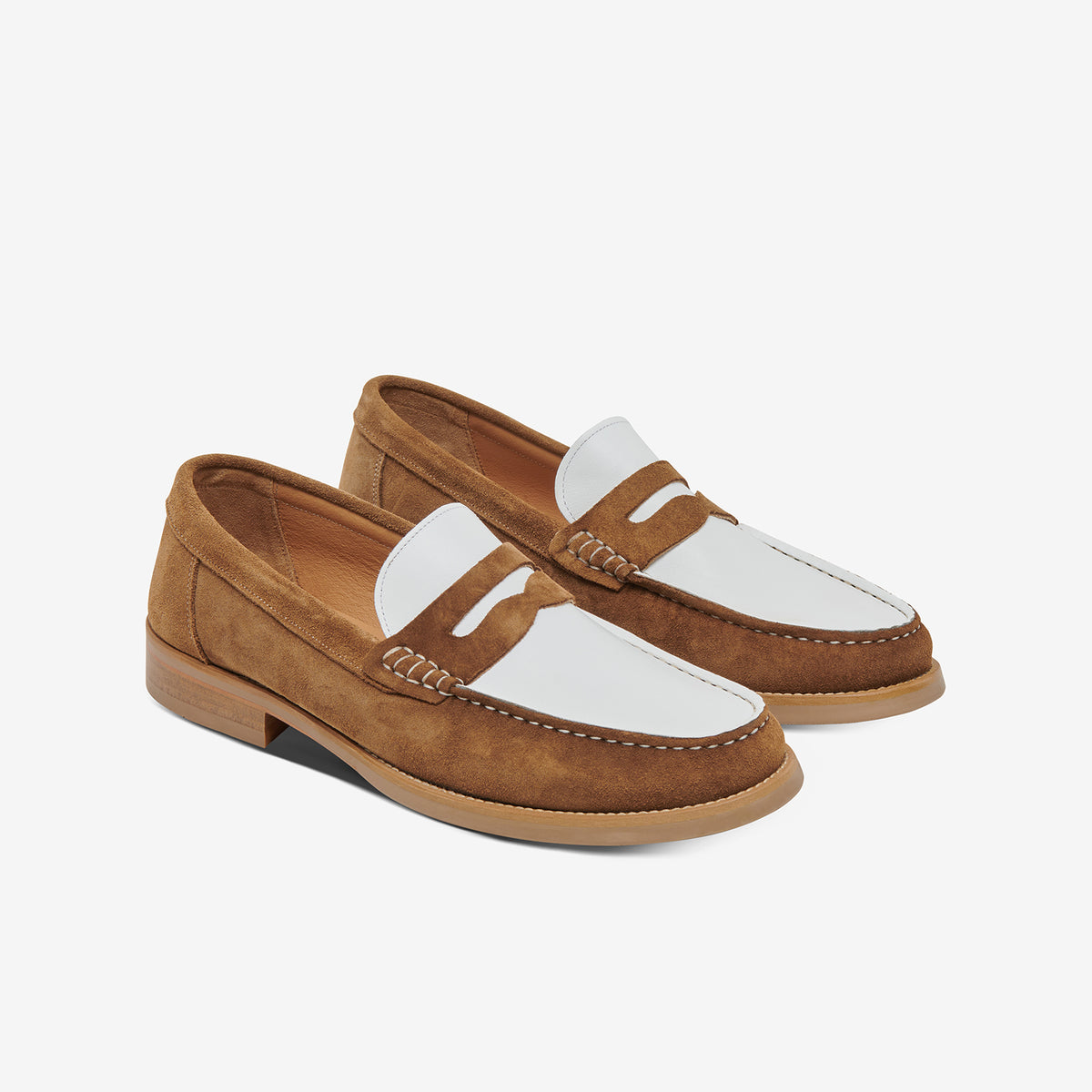 The Essex Penny Loafer Cuoio Suede Men s Shoe GREATS Greats