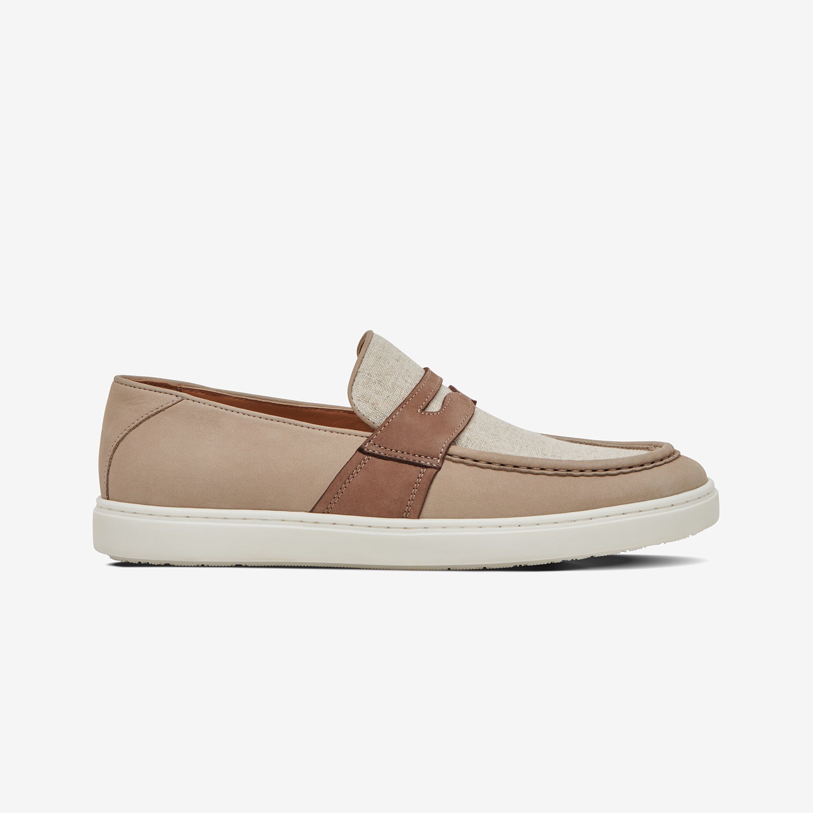 The Paros Penny Loafer - Natural