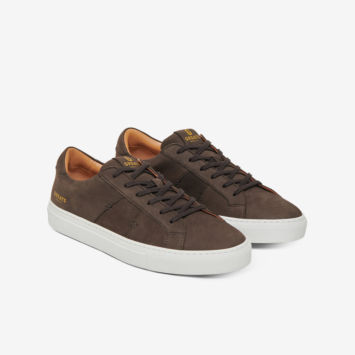 Greats Royale Gum Sole Sneakers Greats Royale Chocolate Greats