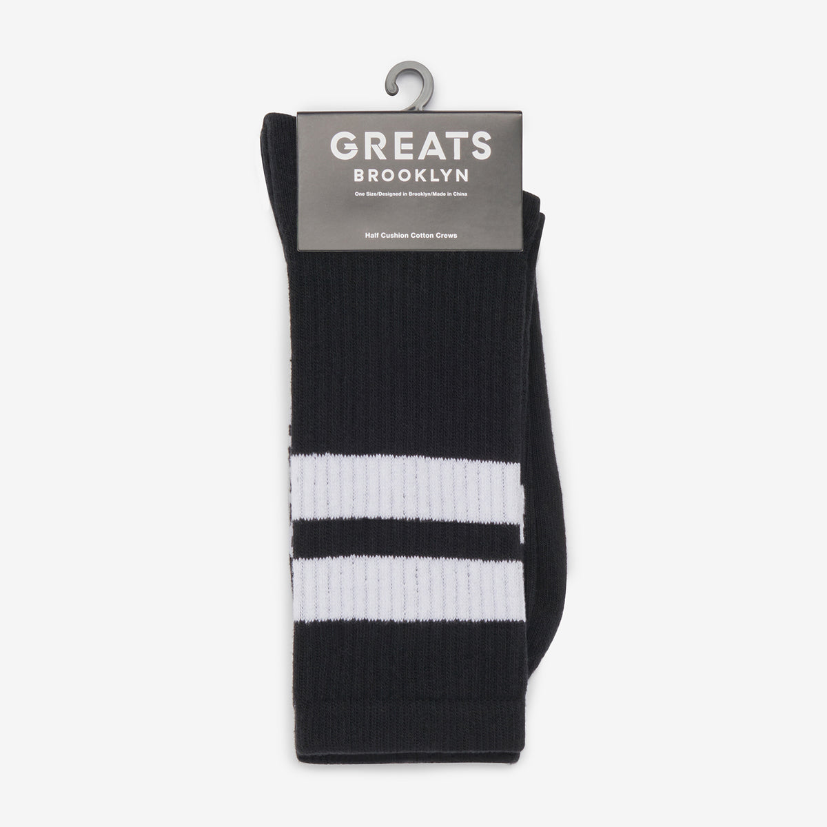 Varsity Stripe Crew Sock - Nero – GREATS