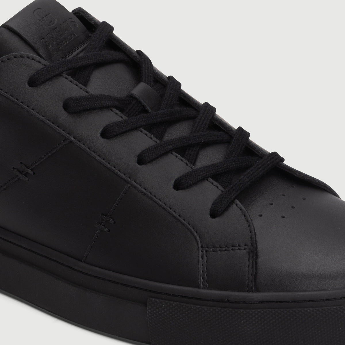 Leather Sneakers Greats Royale Men Greats The Royale Triple Black