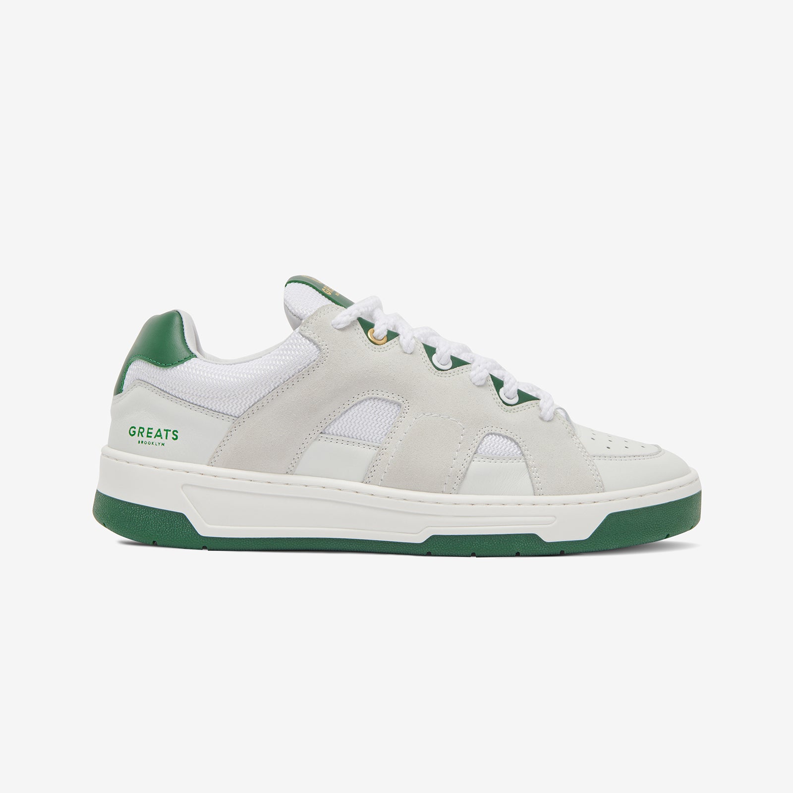 The Cooper Low Skate - Blanco Green | Men's Sneaker | by Greats