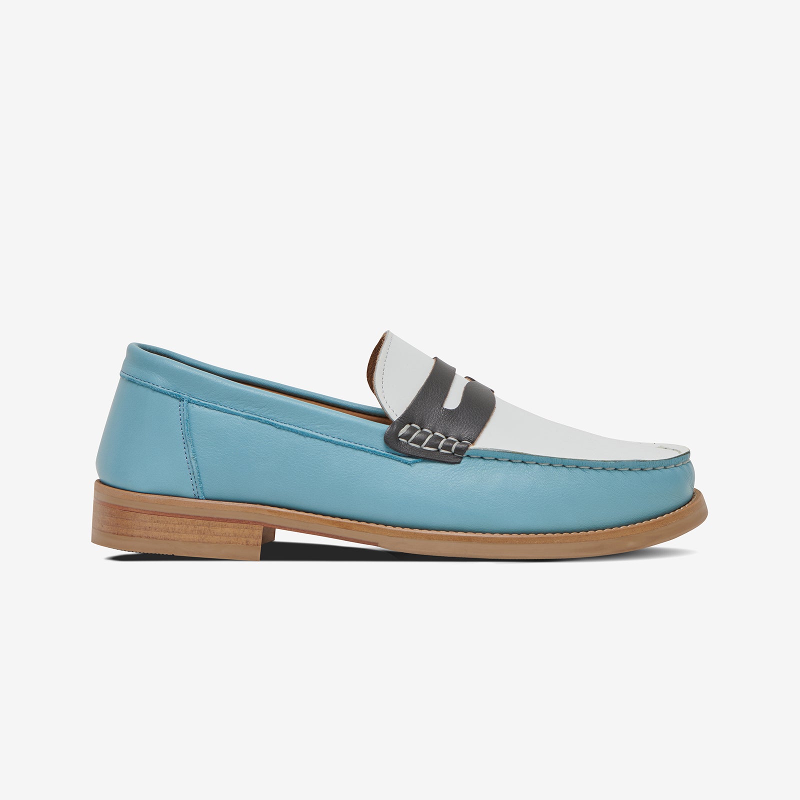 The Essex Penny Loafer - Blue Multi