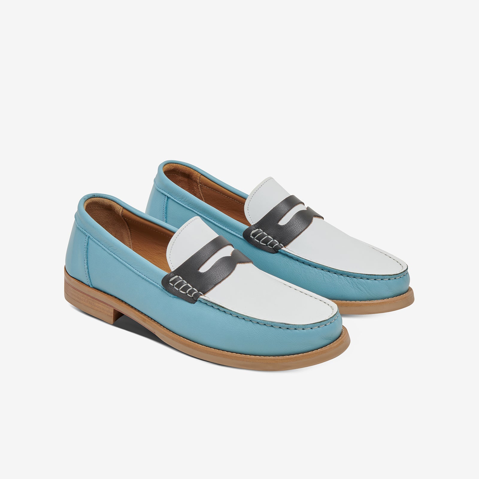 The Essex Penny Loafer - Blue Multi