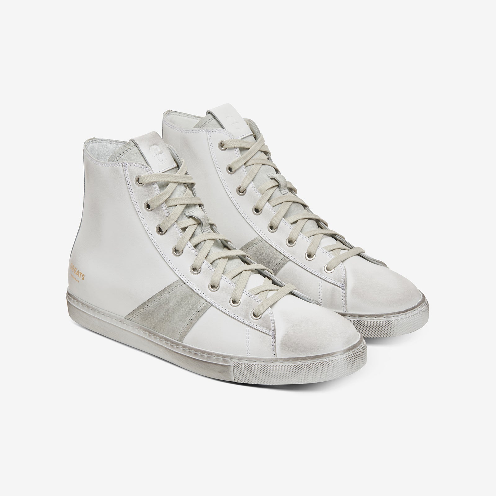 Greats - The Reign High - Blanco - Men's Shoe – GREATS