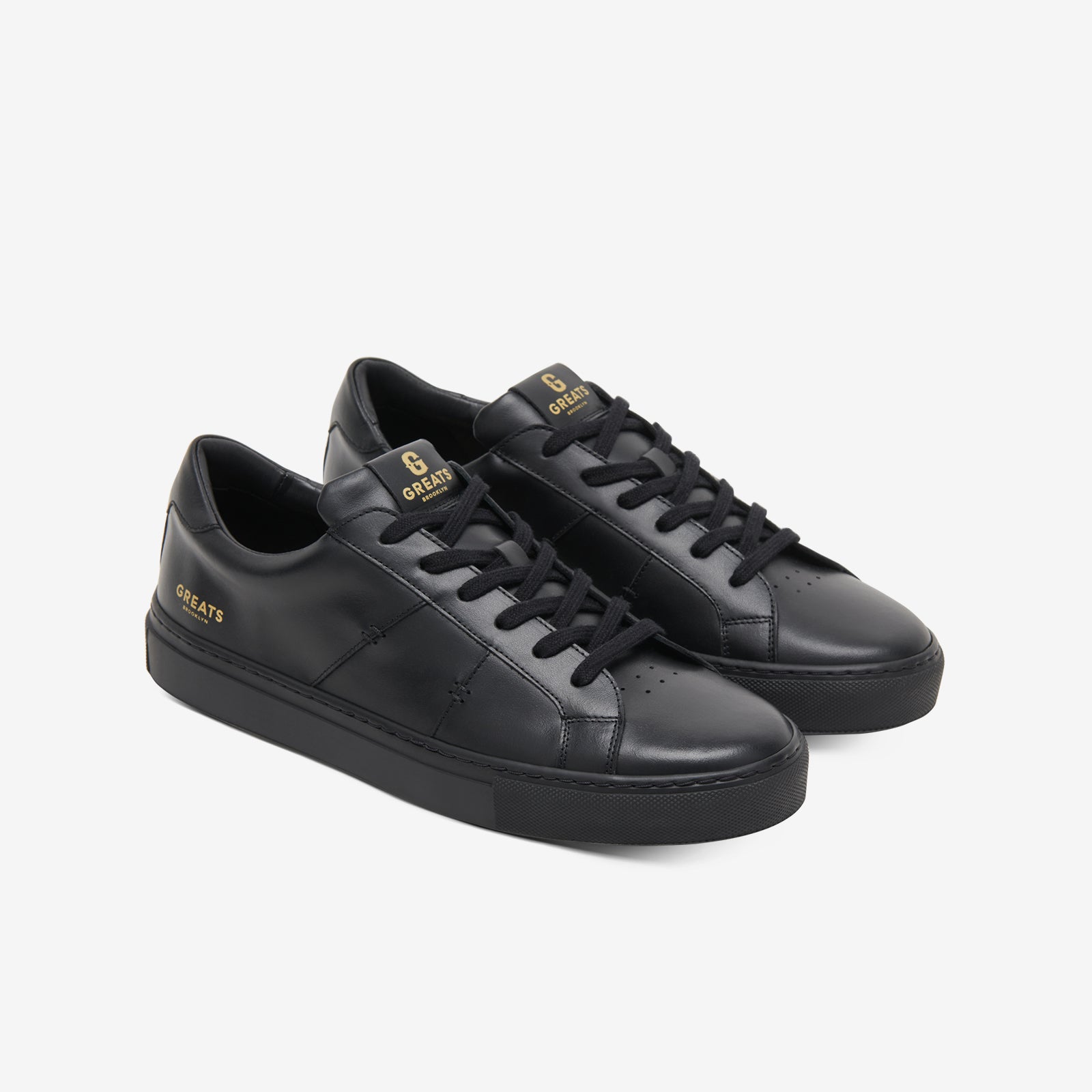 Greats - The Royale 2.0 - Triple Black - Men's Shoe â GREATS