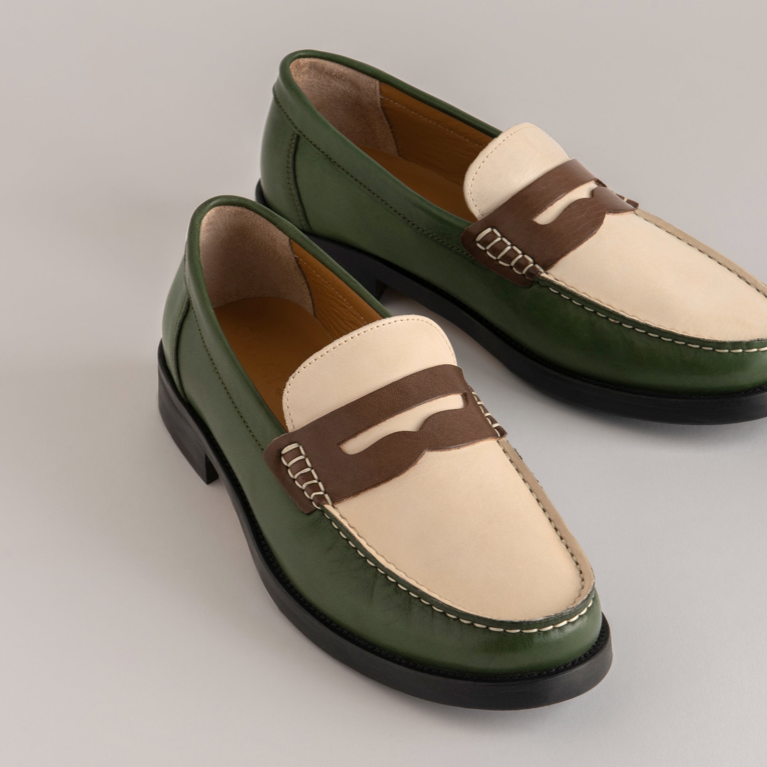 Greats The Essex Penny Loafer Cargo Multi Men s Shoe GREATS
