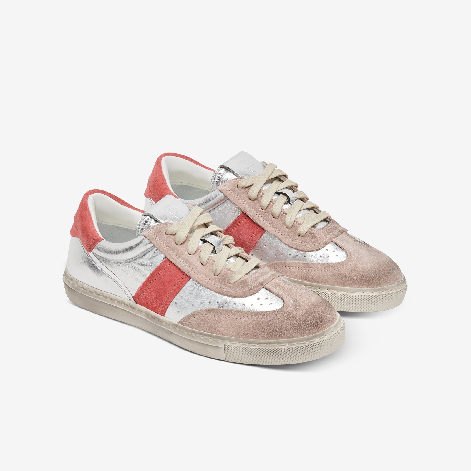 Greats - The Charlie Distressed - Blush Multi - Women's Shoe – GREATS