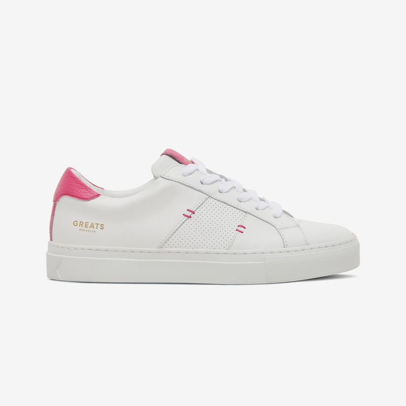 The Royale 2.0 - White/Neon Pink