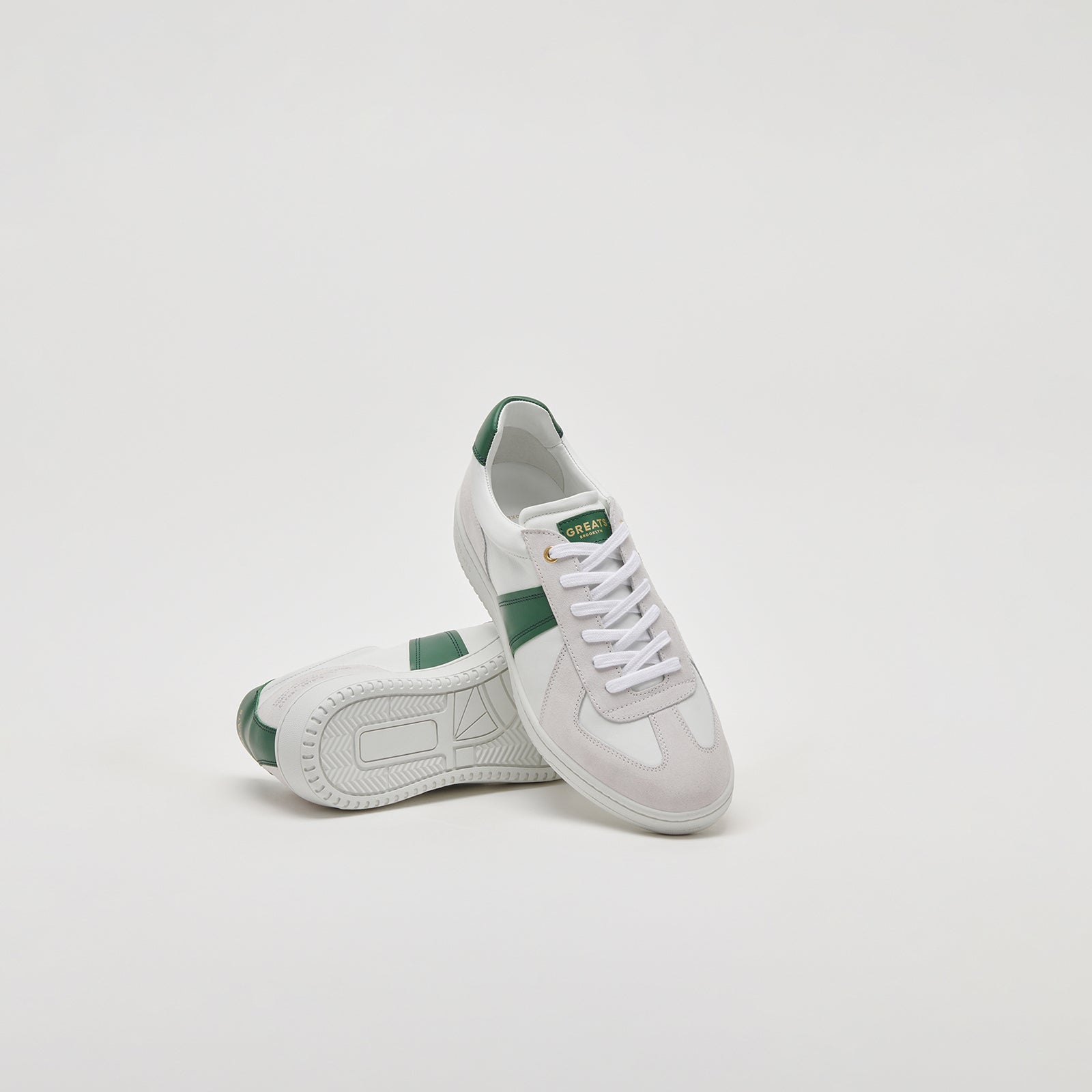 Greats - The GAT Sneaker - Blanco Green - Men's Shoe – GREATS