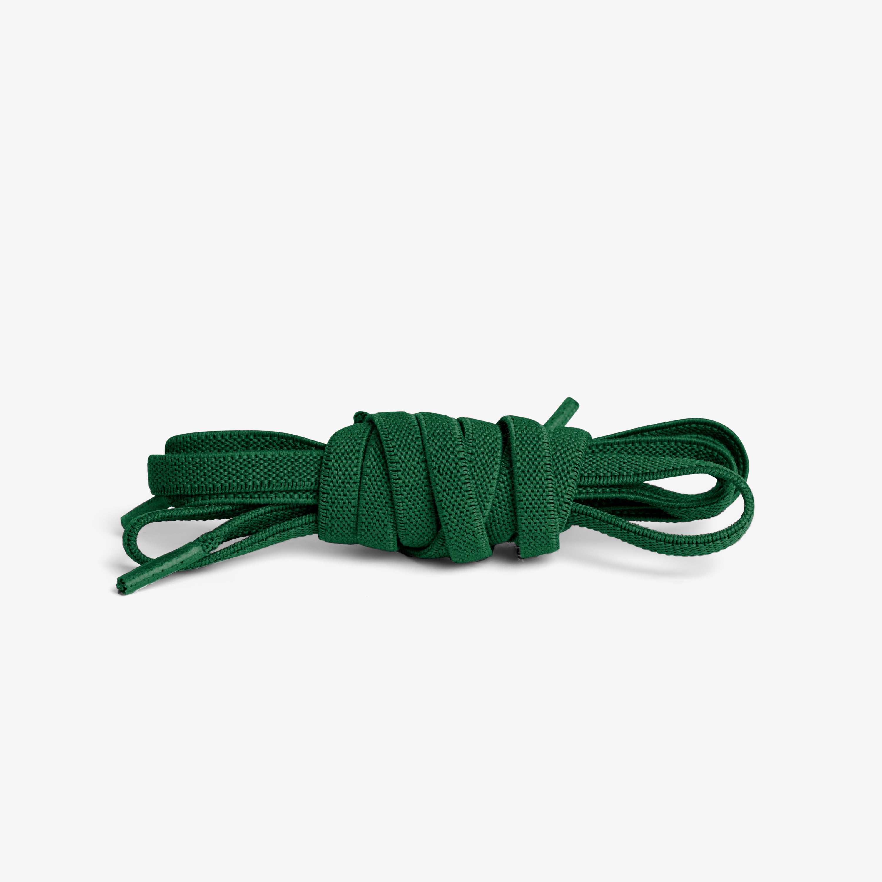 GREATS Premium Elastic Laces in Green by GREATS GREATS Premium Elastic Laces in Green by GREATS