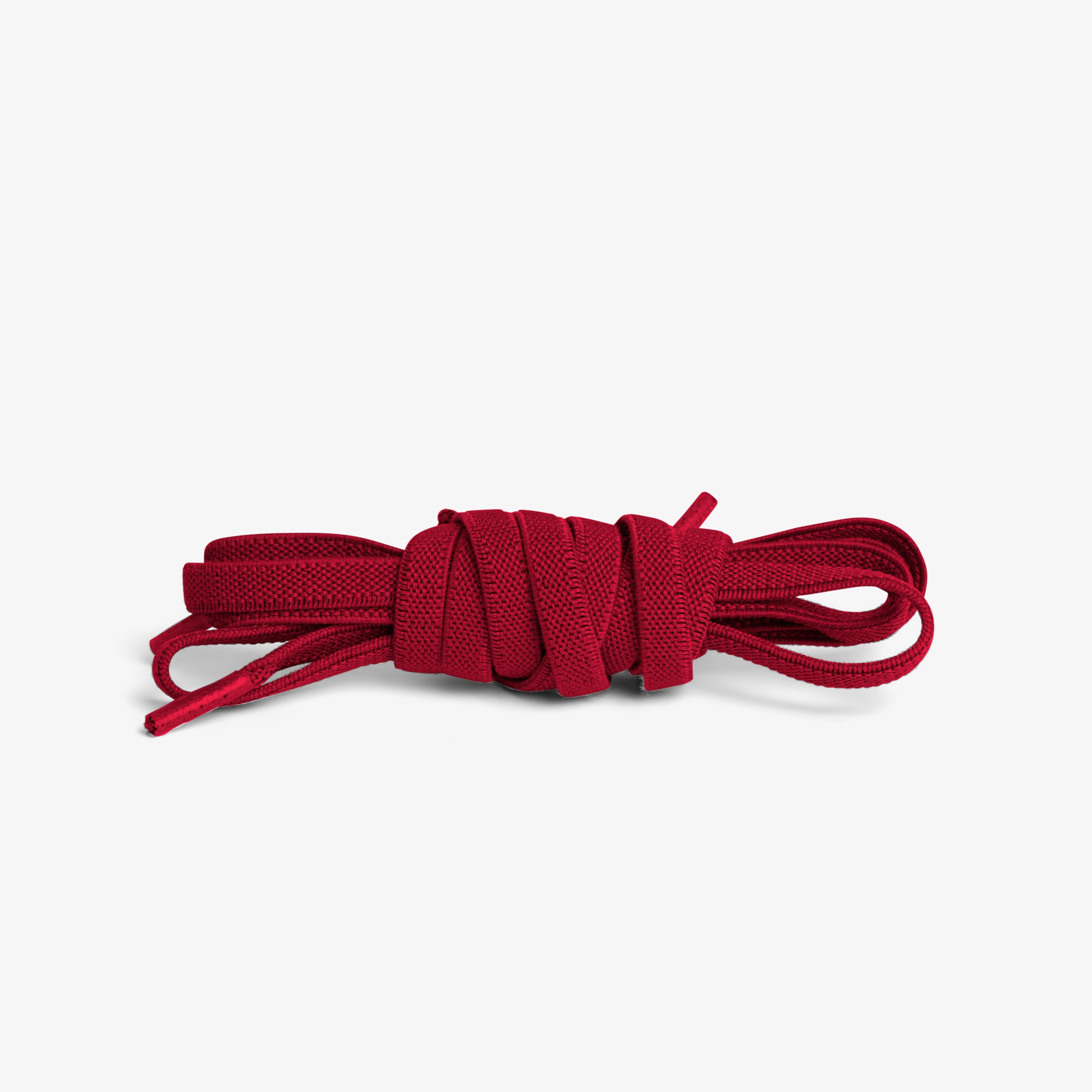 Elastic Shoelaces Maroon Shoe Strings Burgundy Round Cord Laces