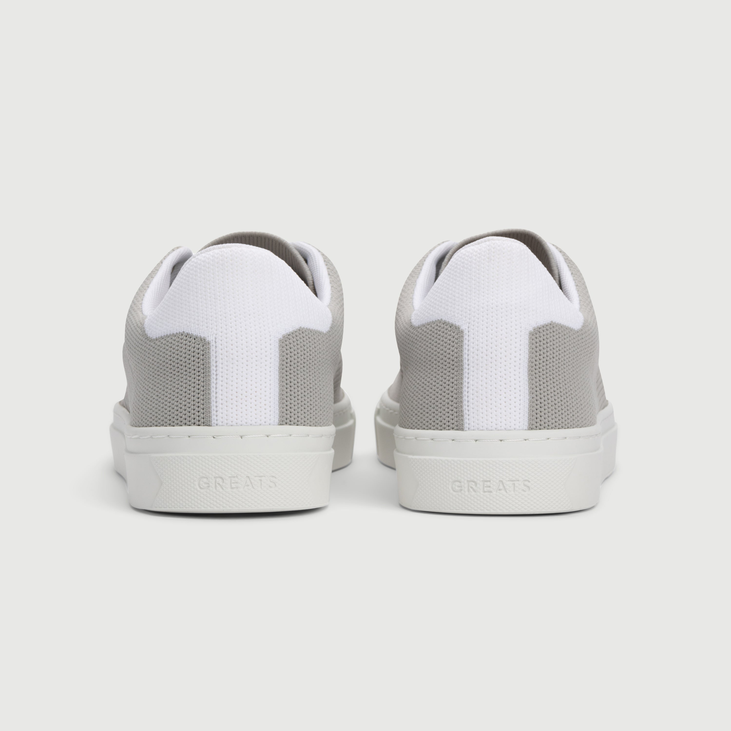 The Royale Knit 2.0 - Grey White