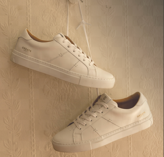 Men s White Sneakers GREATS