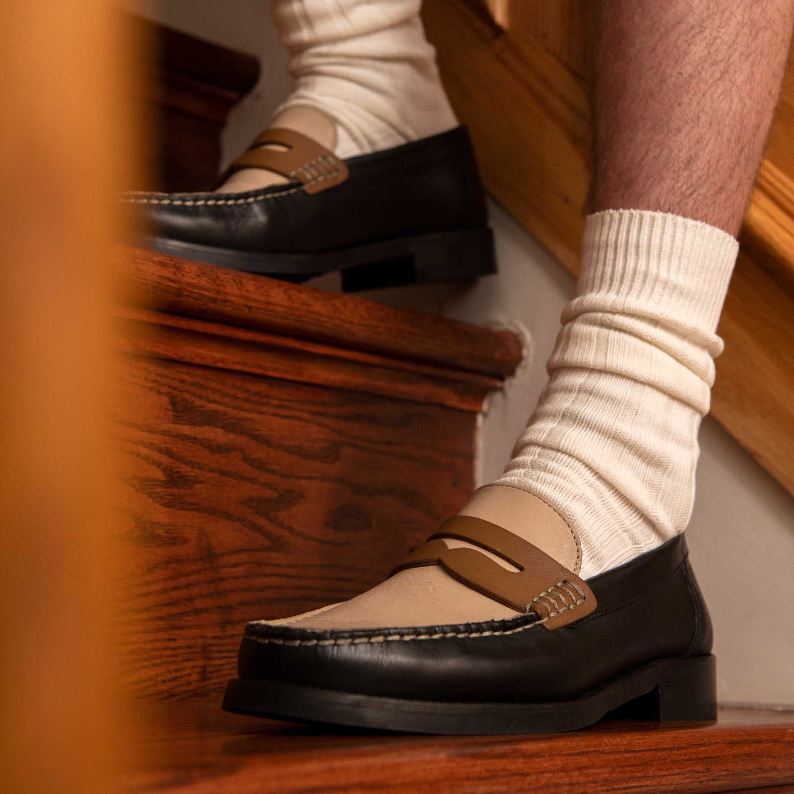 Greats The Essex Penny Loafer - Black Multi - Men's Shoe – GREATS