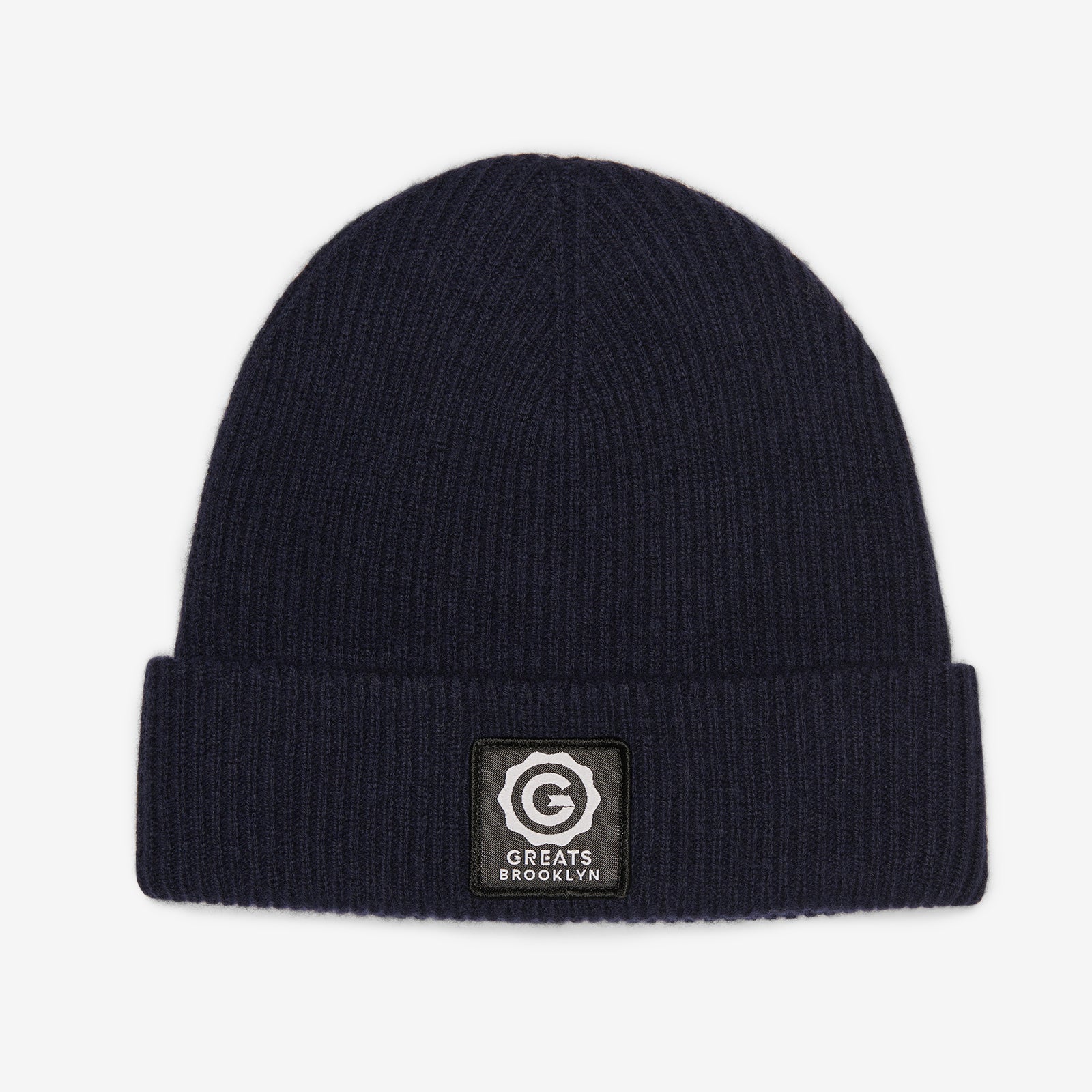 The GREATS Beanie - Navy Wool