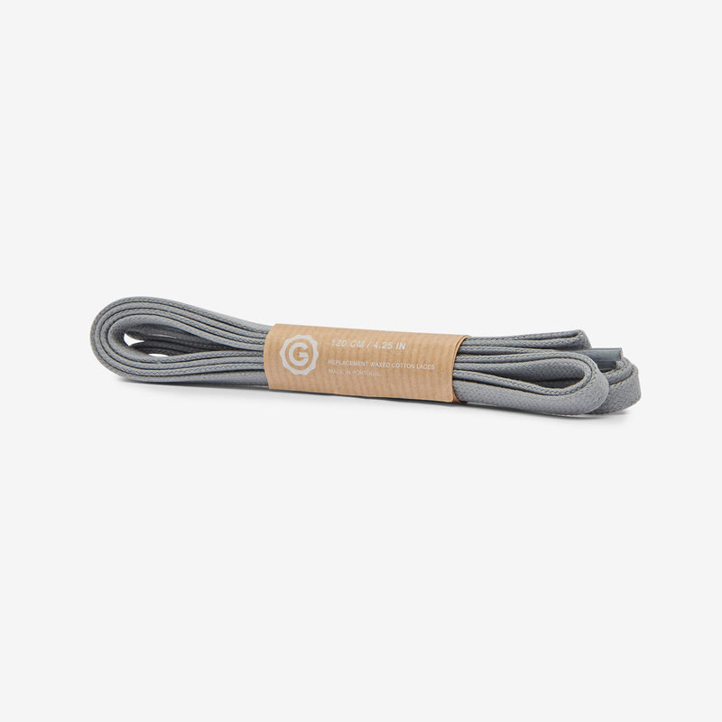 GREATS Shoelaces - Ash Grey