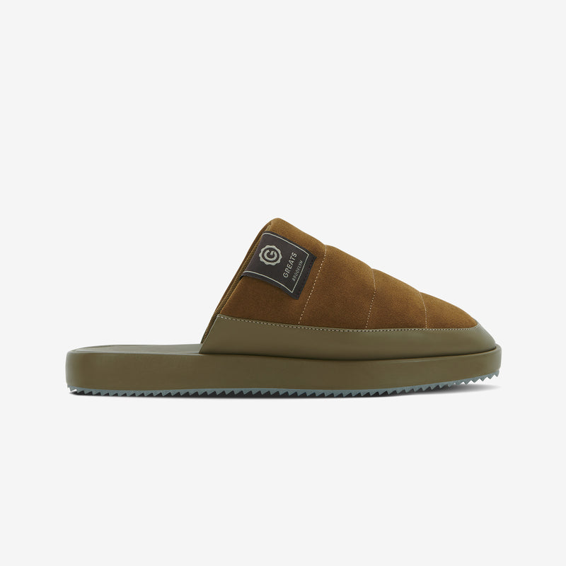 The Foster Slipper - Olive