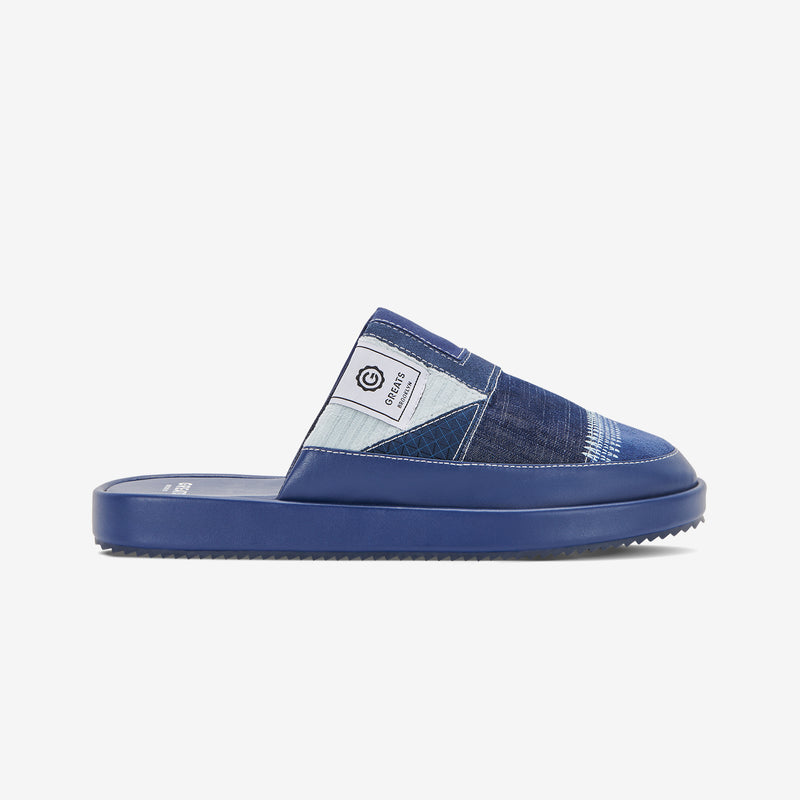The Foster Patchwork - Indigo Multi