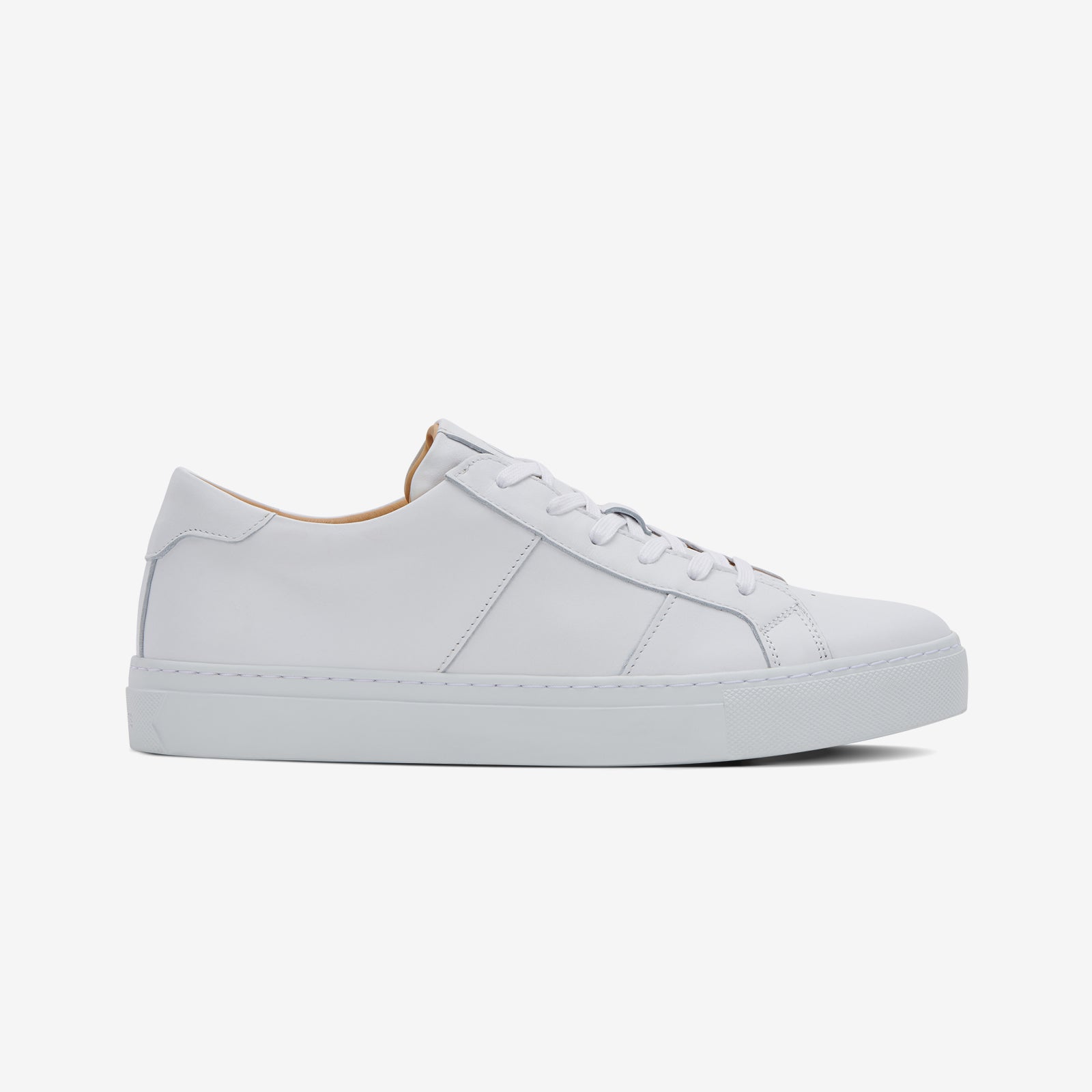 Greats - The - Blanco White Italian Leather - Men's Shoe – GREATS
