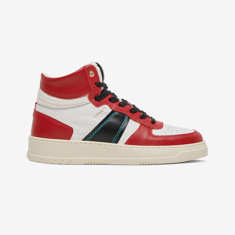The St. James High - Retro Red/Black