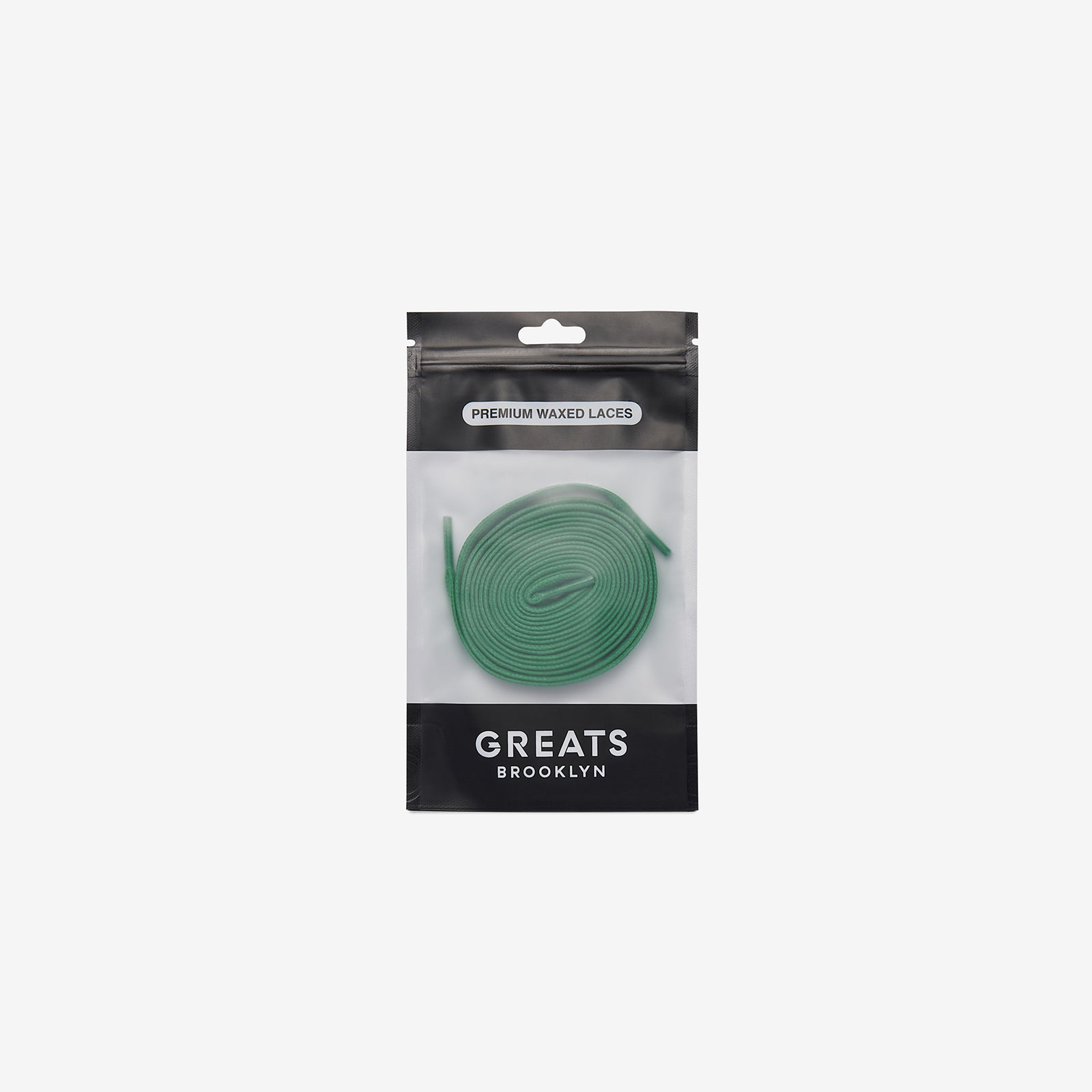 GREATS Premium Waxed Laces - Green