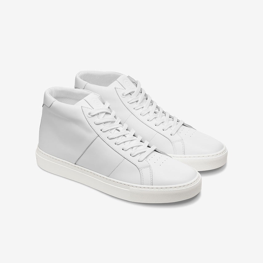 GREATS - The Royale High - Blanco Leather - Men's Shoe